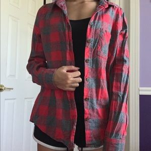 Red & Grey flannel